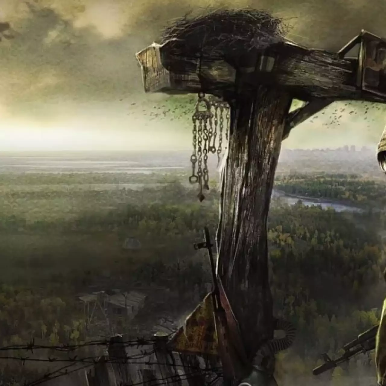 Разработчики S.T.A.L.K.E.R. 2 поздравили фанатов новогодней открыткой Разработчики S.T.A.L.K.E.R. 2 поздравили фанатов новогодней открыткой