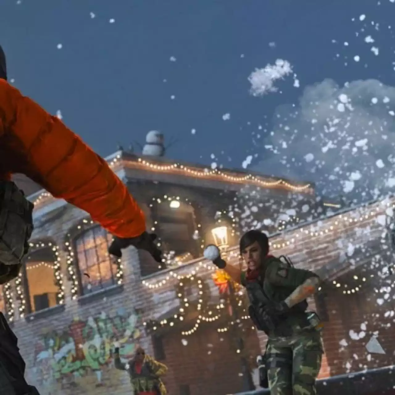 В Call of Duty: Modern Warfare появились бои со снежками В Call of Duty: Modern Warfare появились бои со снежками