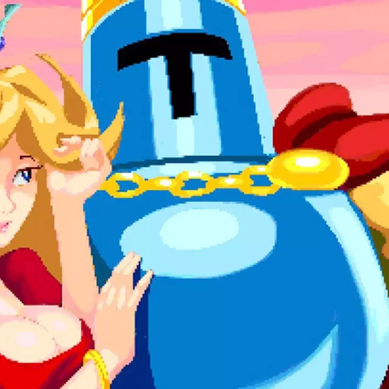 Парень прошел очень сложную игру Jump King, используя вместо рук свой подбородок