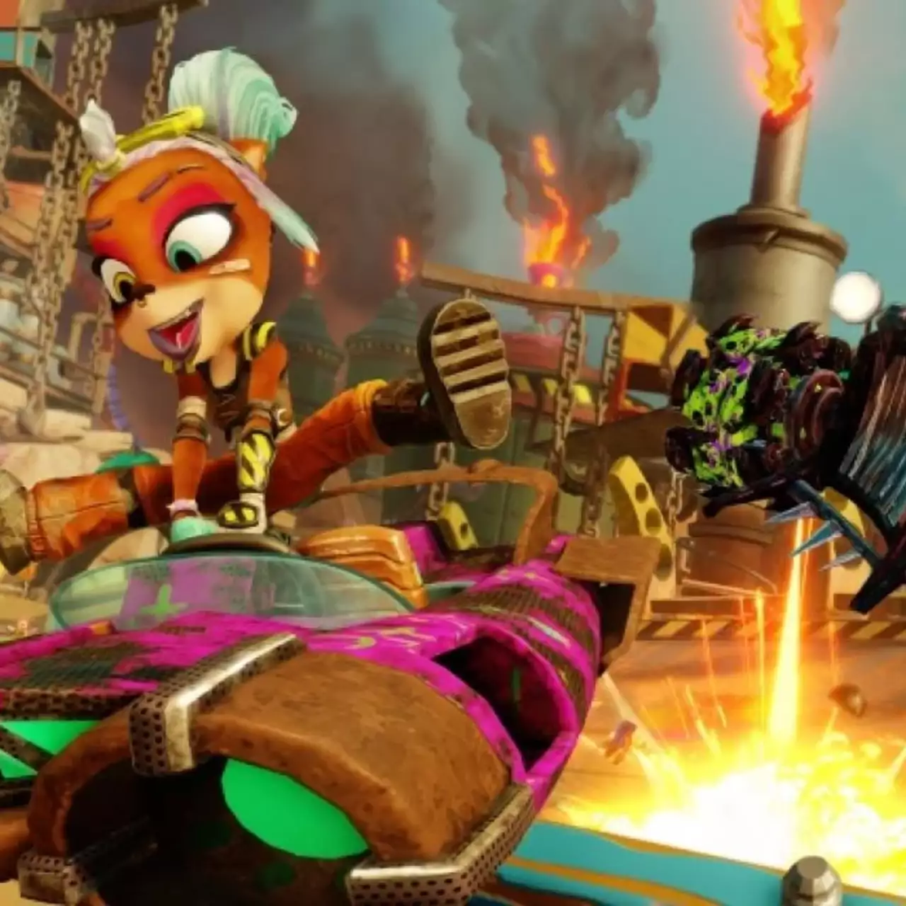 В Crash Team Racing Nitro-Fueled выходит обновление в духе «Безумного Макса» В Crash Team Racing Nitro-Fueled выходит обновление в духе «Безумного Макса»
