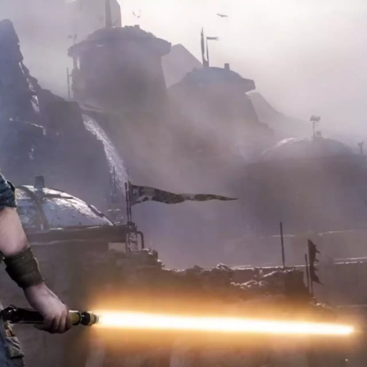 В Star Wars Jedi: Fallen Order открылся эксклюзивный контент с оранжевым мечом
