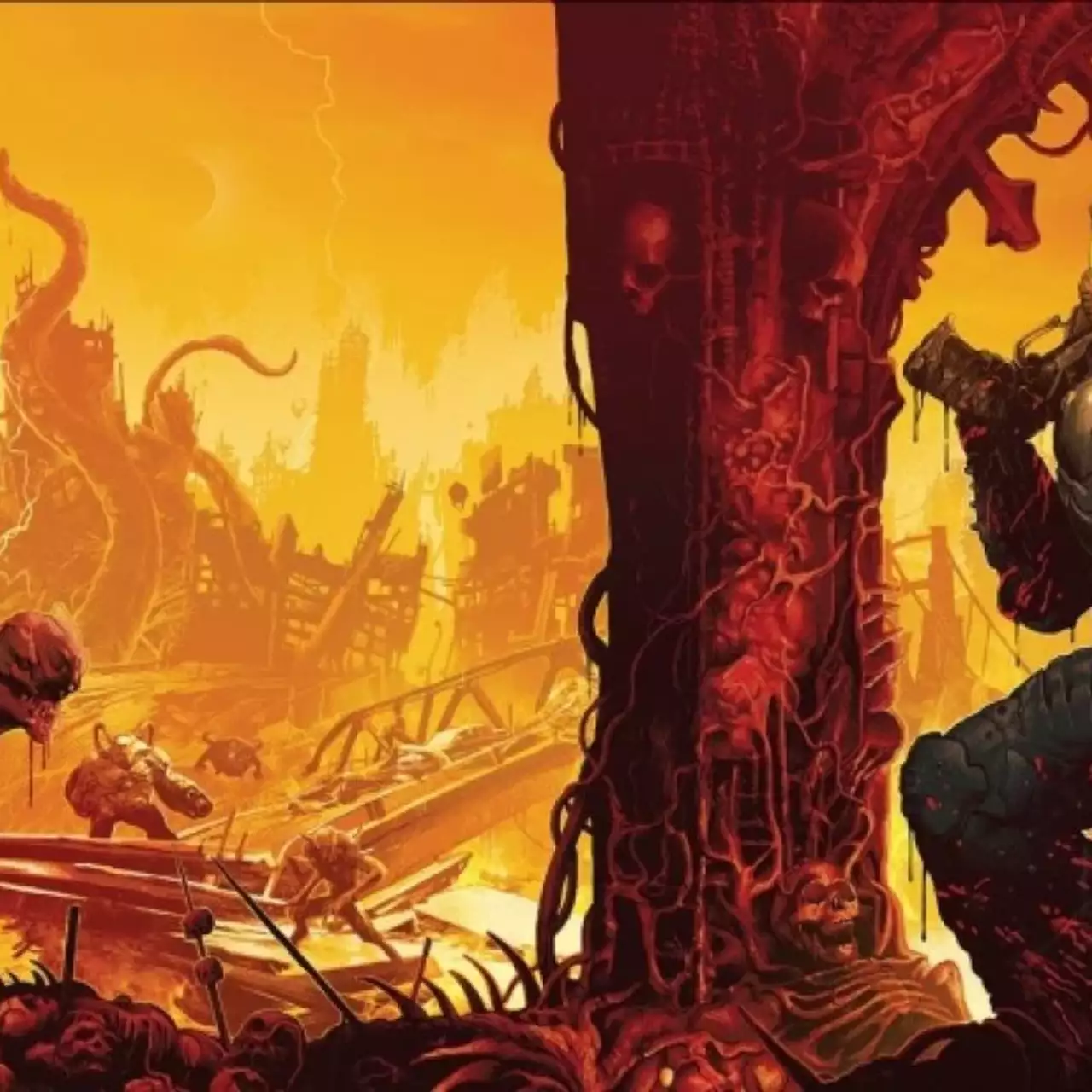 Пушки, кровь и рок-н-ролл: отчет с берлинской презентации DOOM Eternal Пушки, кровь и рок-н-ролл: отчет с берлинской презентации DOOM Eternal