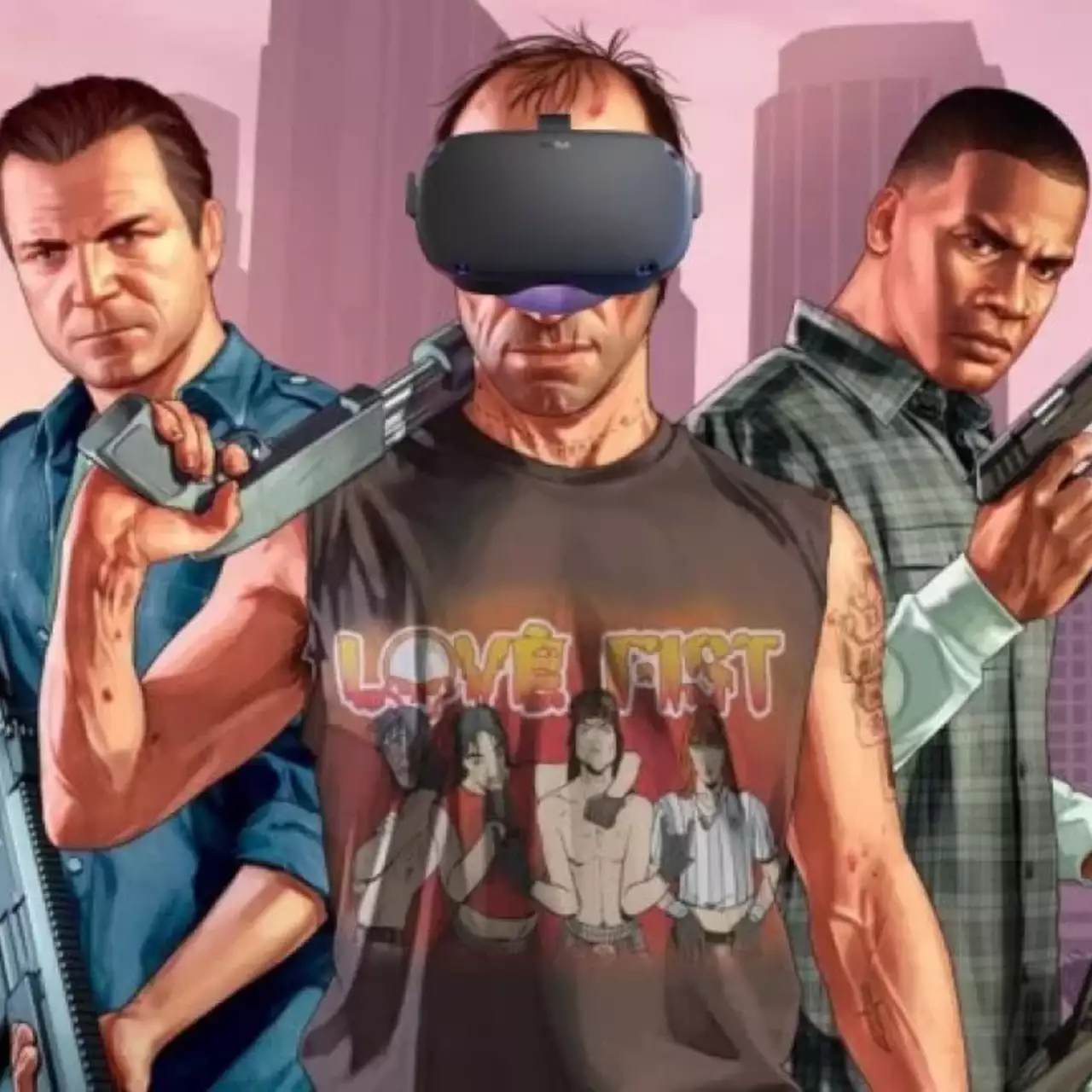 GTA 5 теперь полностью можно пройти в VR с помощью мода GTA 5 теперь полностью можно пройти в VR с помощью мода