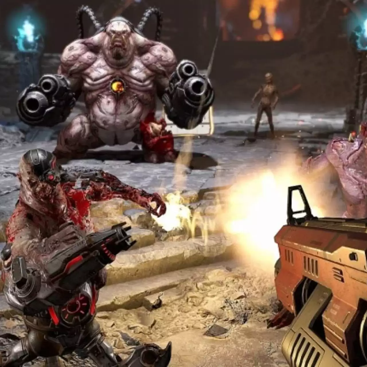 Первые 10 минут Doom Eternal — геноцид демонов в 4К и 60 FPS Первые 10 минут Doom Eternal — геноцид демонов в 4К и 60 FPS