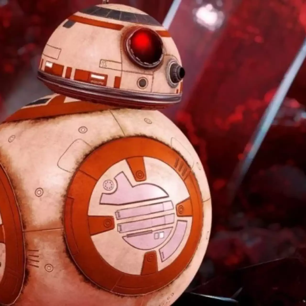 Дарт Вейдер и джедаи спасаются бегством от дроида BB-8 в Star Wars: Battlefront 2 Дарт Вейдер и джедаи спасаются бегством от дроида BB-8 в Star Wars: Battlefront 2