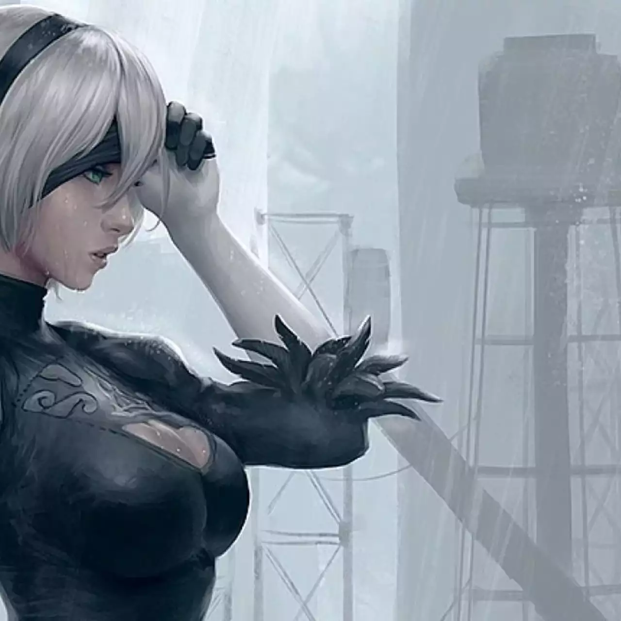 В честь сексуальной 2B из NieR Automata сделали новую фигурку — изображения В честь сексуальной 2B из NieR Automata сделали новую фигурку — изображения