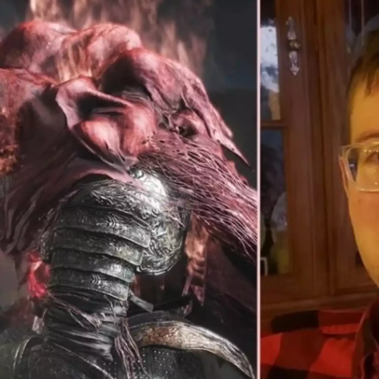 Стример с инвалидностью подбородком победил последнего босса Dark Souls 3