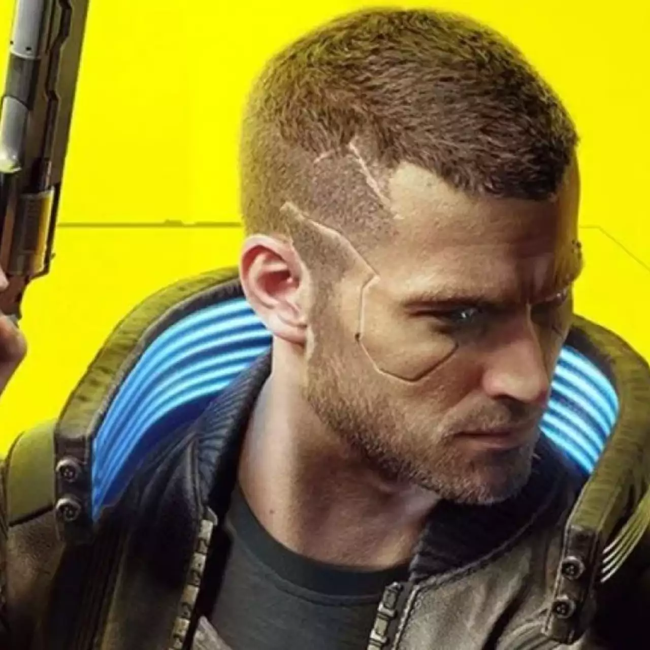 На картинке показали коллекционную фигурку главного героя Cyberpunk 2077. Она очень реалистичная