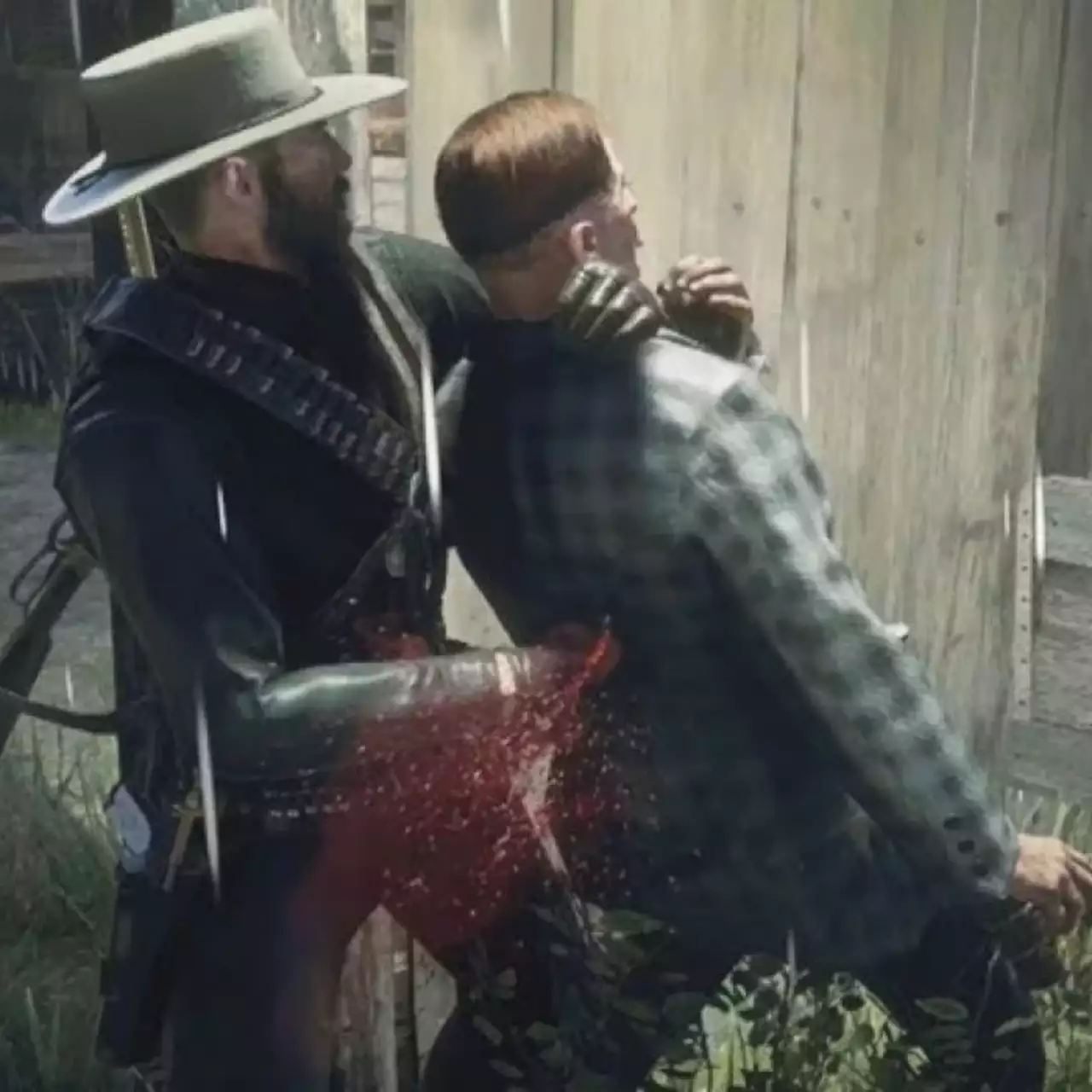 Обычный NPC в Red Dead Redemption 2 неожиданно стал убийцей Обычный NPC в Red Dead Redemption 2 неожиданно стал убийцей