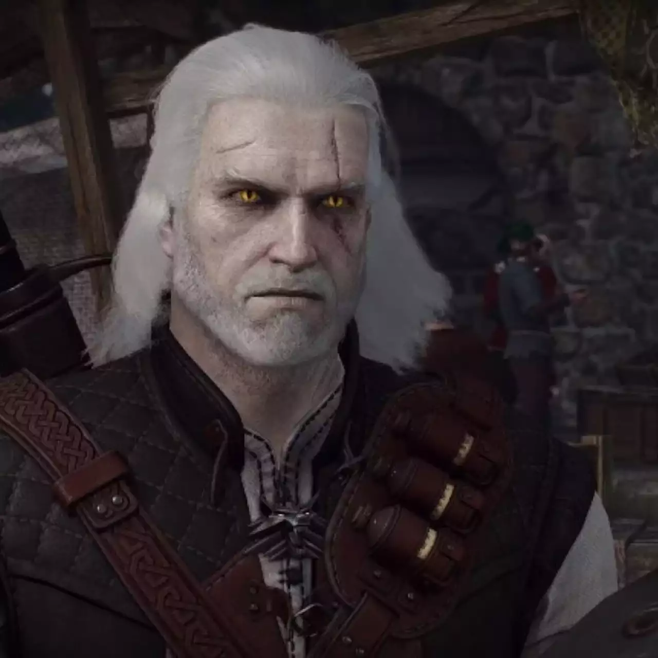 Моддер сделал волосы и бороду Геральта в The Witcher 3 более реалистичными