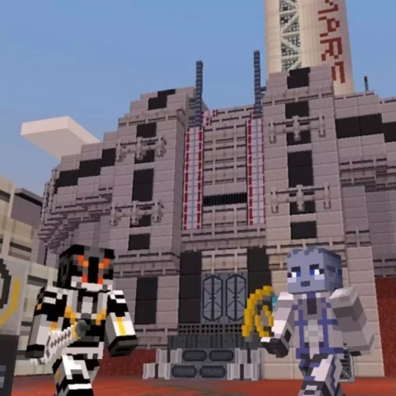 Шепард, Гаррус и другие герои Mass Effect теперь есть и в Minecraft — видео