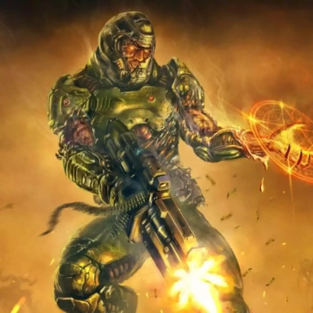 Моддер два года трудился, чтобы объединить Serious Sam и Doom Eternal в одной игре Моддер два года трудился, чтобы объединить Serious Sam и Doom Eternal в одной игре