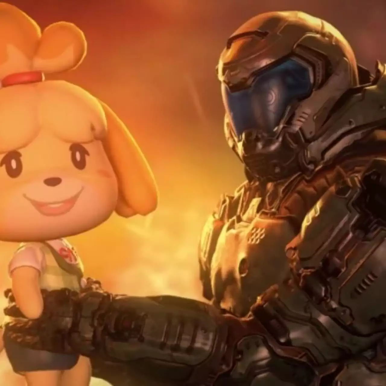 На движке Valve сделали крутой трейлер кроссовера Doom Eternal и Animal Crossing: New Horizons