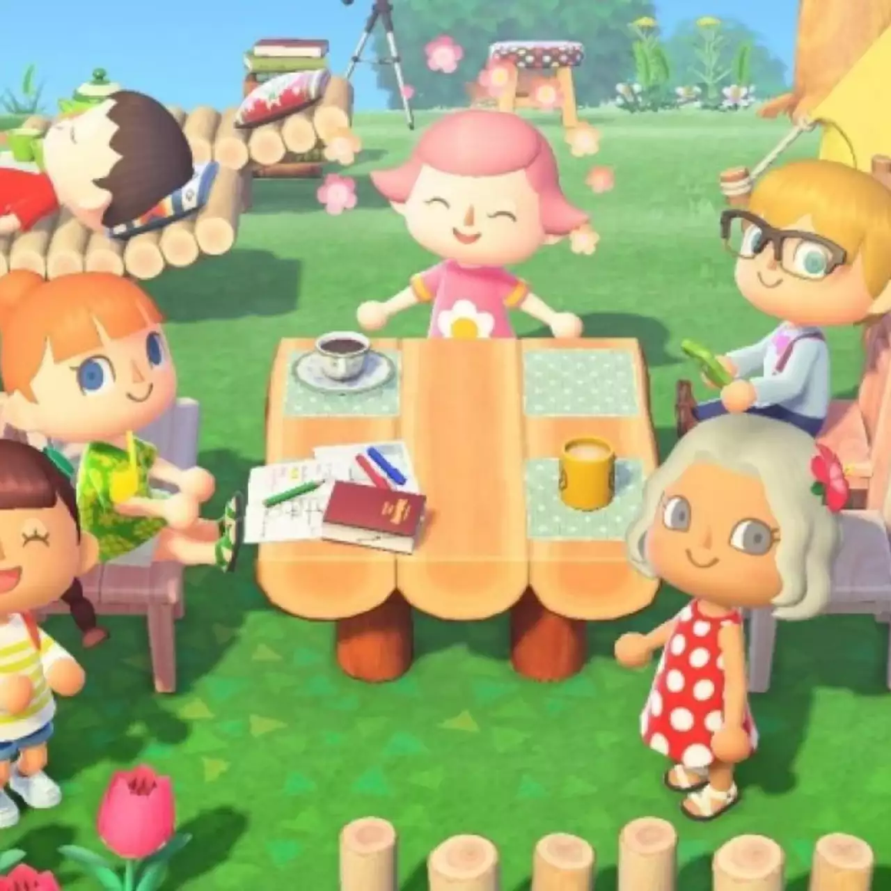В Animal Crossing сыграли в свою версию музыкальных стульев, где победитель забирает 100 тыс. динь В Animal Crossing сыграли в свою версию музыкальных стульев, где победитель забирает 100 тыс. динь