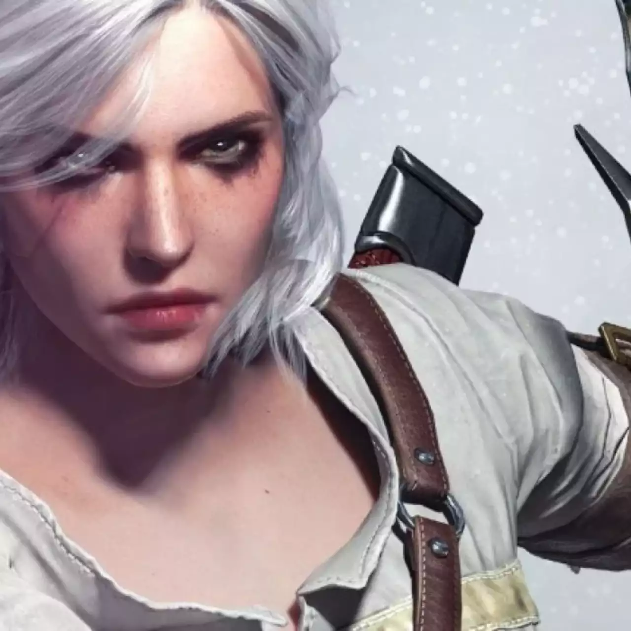Цири из Witcher 3 подстригли и сделали ее очень опасным персонажем Cyberpunk 2077 — арты Цири из Witcher 3 подстригли и сделали ее очень опасным персонажем Cyberpunk 2077 — арты