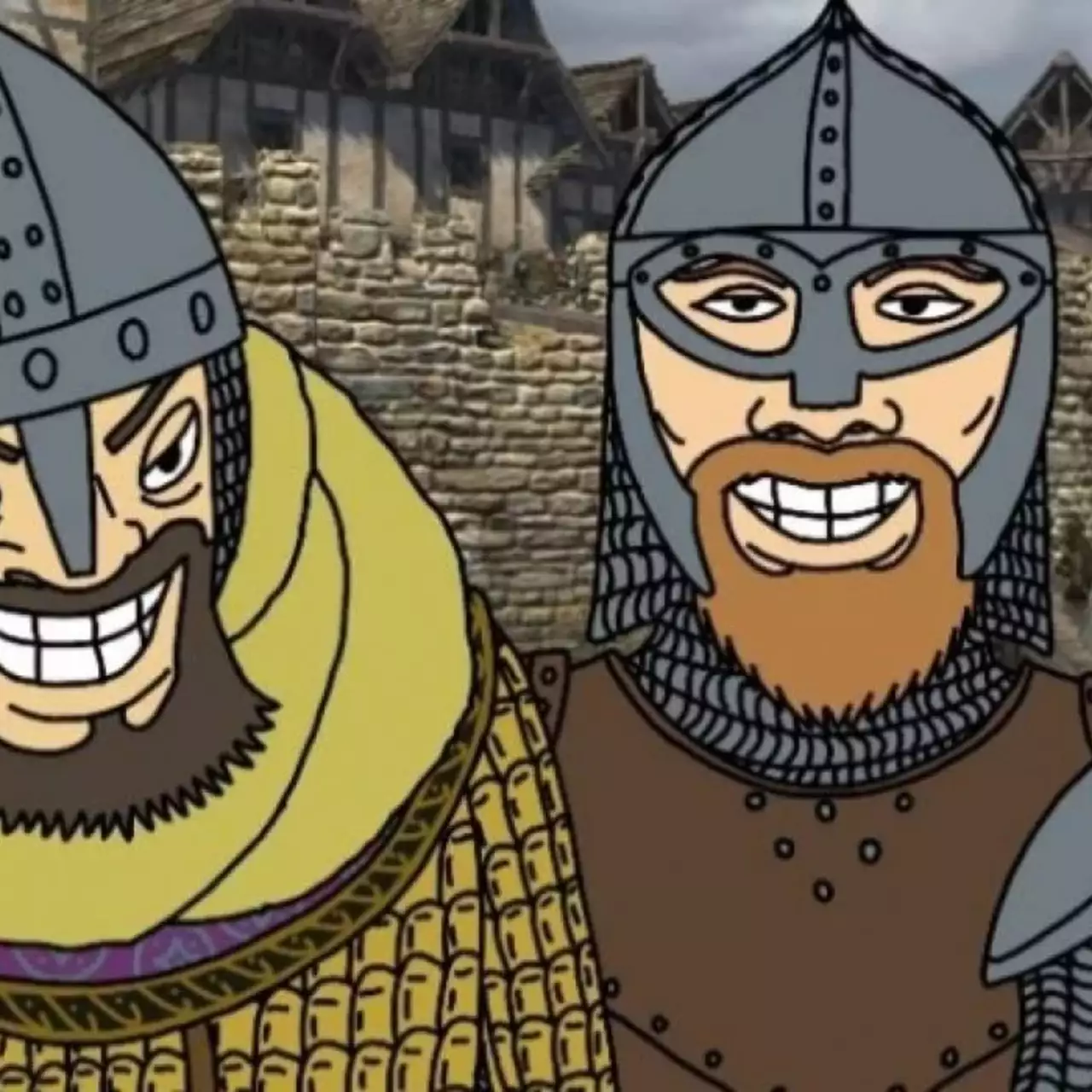Средневековый дэб и лошадь-паук: смешные гифки из Mount & Blade: Bunnerlord