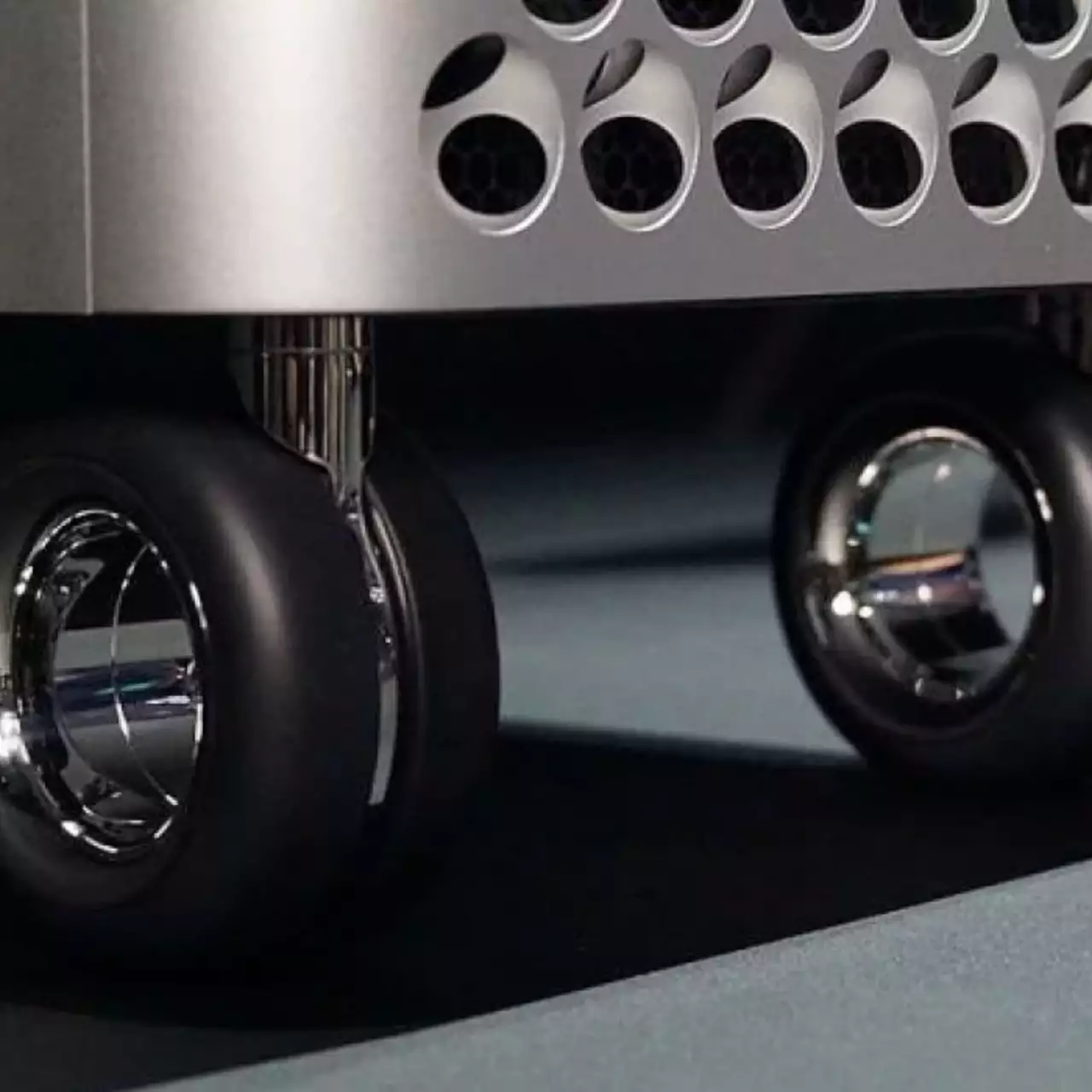 Apple начала продавать колесики к Mac Pro за 70 тысяч рублей. Нет, iPhone в комплект не входит Apple начала продавать колесики к Mac Pro за 70 тысяч рублей. Нет, iPhone в комплект не входит