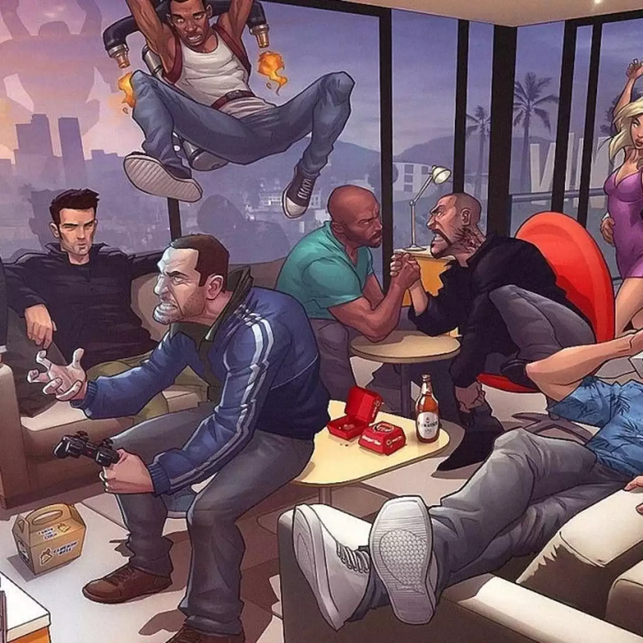 Инсайдер рассказал о размере карты в GTA 6 и начале разработки игры Инсайдер рассказал о размере карты в GTA 6 и начале разработки игры