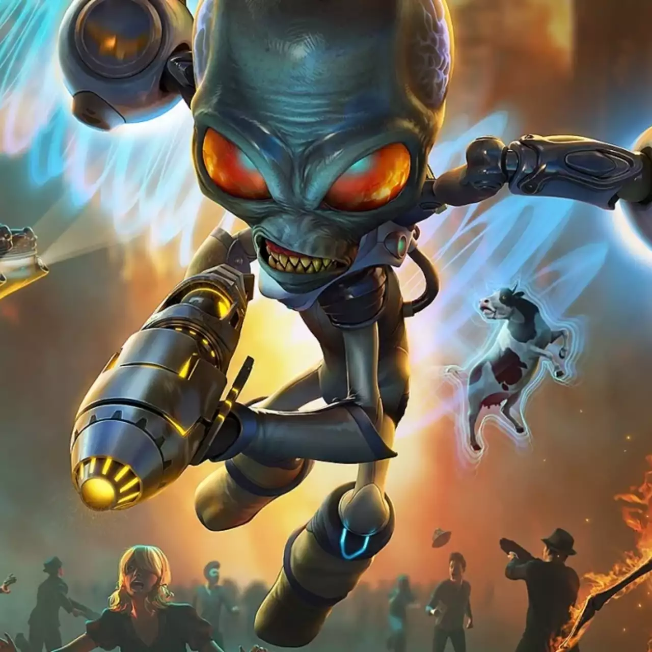 Захвати их всех! Экшен про атаку пришельцев Destroy All Humans! выйдет в июле — трейлер