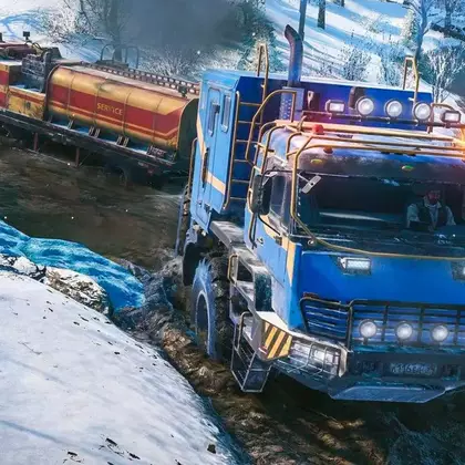 Где в SnowRunner искать улучшения: двигатели и подвески (карты)