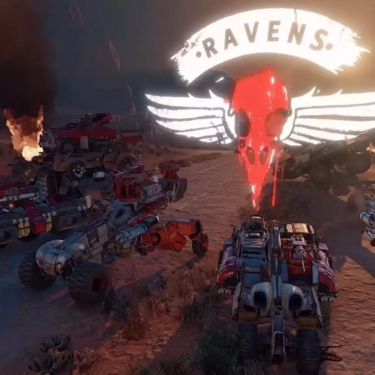 В Crossout прибыла новая фракция «Вороны» В Crossout прибыла новая фракция «Вороны»