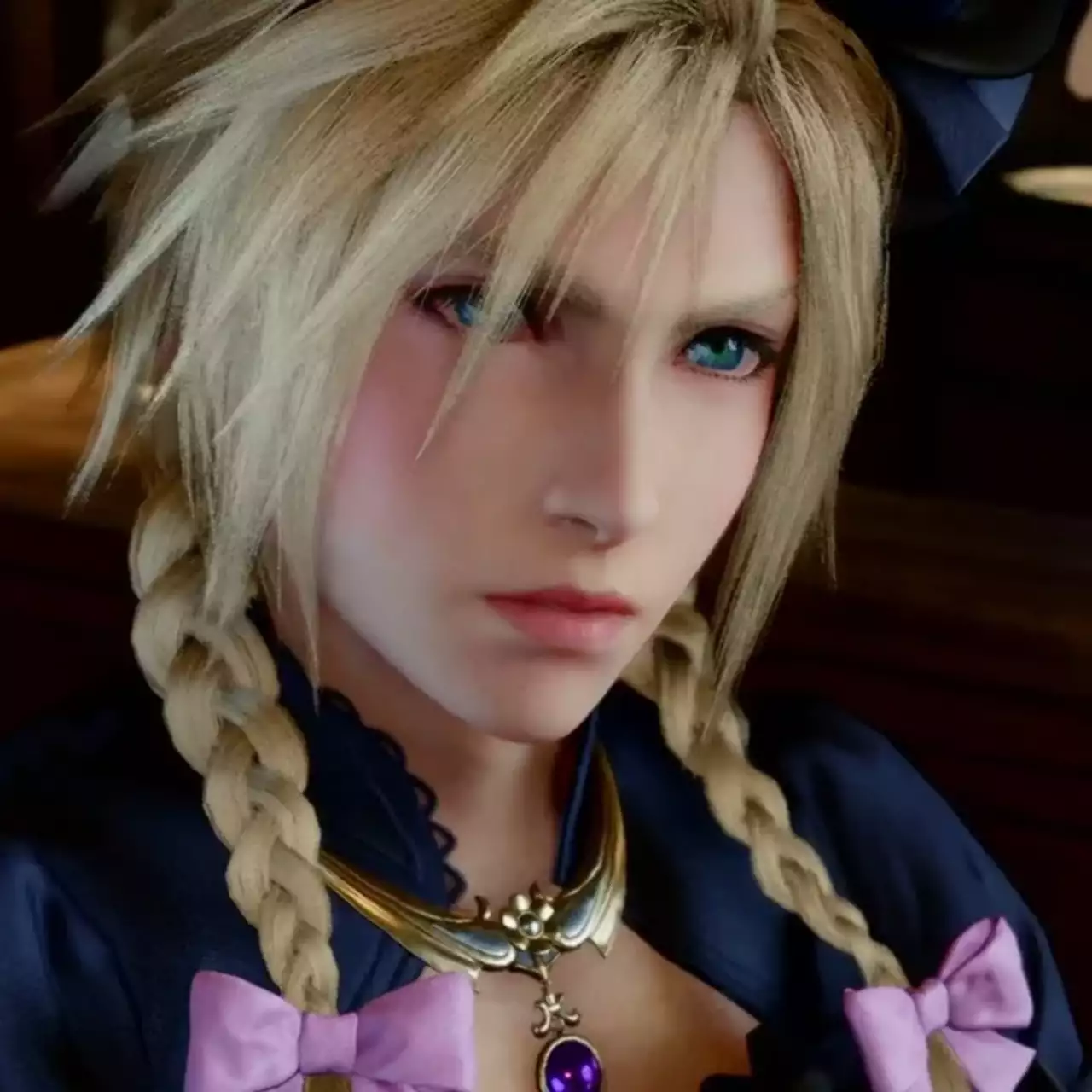 Клауд застрял в платье и привел в восторг фанатов Final Fantasy 7 Клауд застрял в платье и привел в восторг фанатов Final Fantasy 7