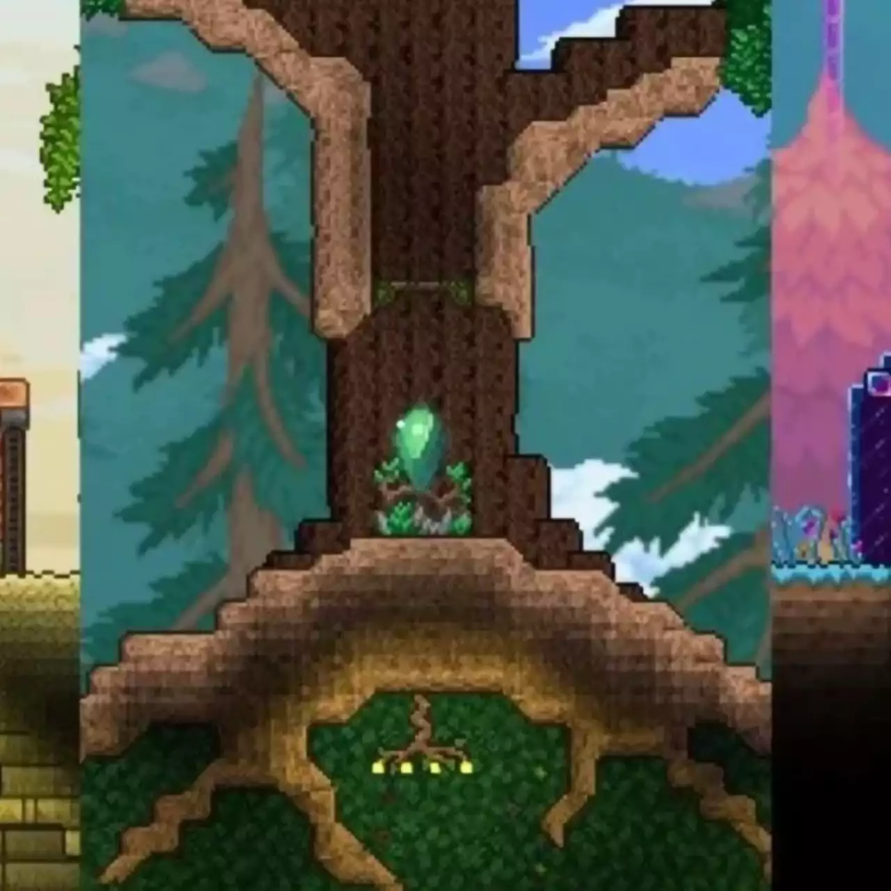 Как построить портальную сеть из пилонов в Terraria 1.4 — гайд