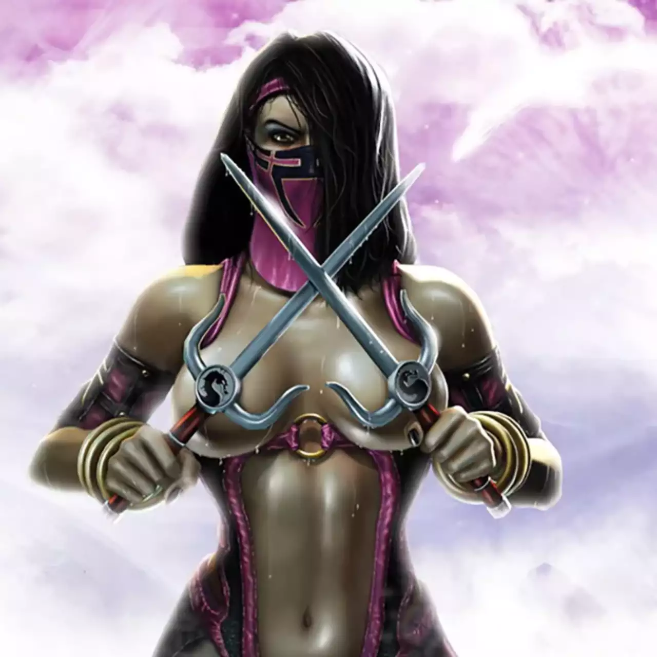 Милина из Mortal Kombat сняла маску и показала свои зубки — новый фанатский арт Милина из Mortal Kombat сняла маску и показала свои зубки — новый фанатский арт