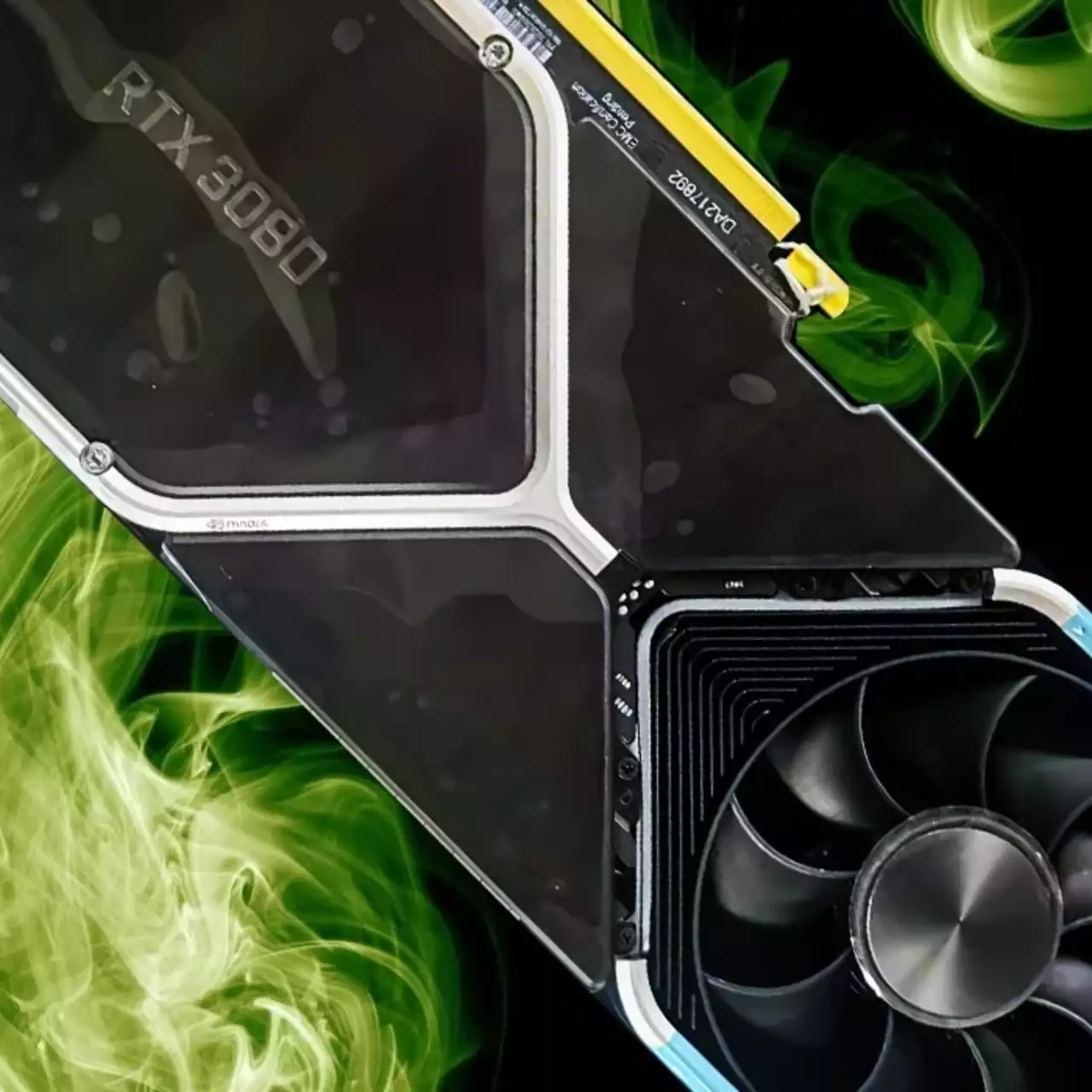 Плитка на 2 конфорки: в сеть слили видеокарту NVIDIA GeForce RTX 3080 с необычным дизайном Плитка на 2 конфорки: в сеть слили видеокарту NVIDIA GeForce RTX 3080 с необычным дизайном