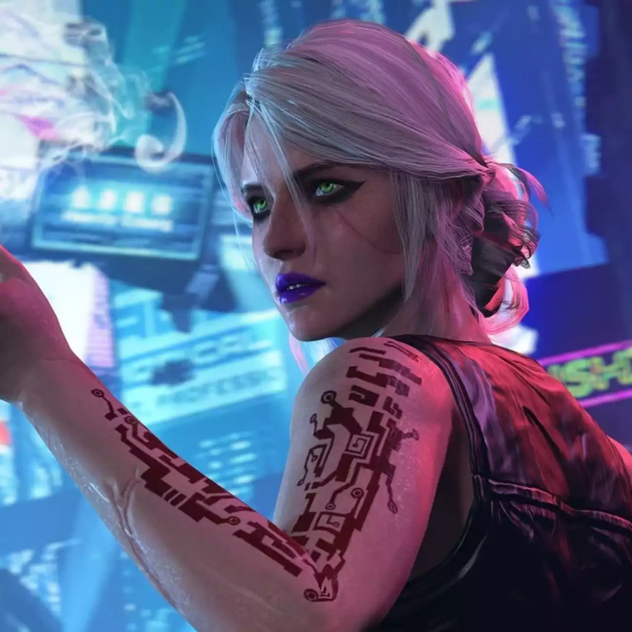 Фанат показал, как может выглядеть Цири, если её добавят в Cyberpunk 2077 Фанат показал, как может выглядеть Цири, если её добавят в Cyberpunk 2077