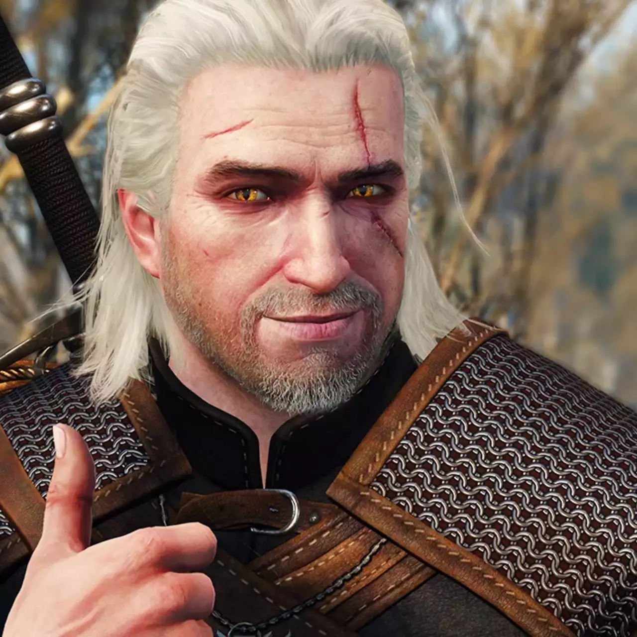 CD Projekt RED понравился арт The Witcher 3 с Геральтом и Плотвой, которому уже год
