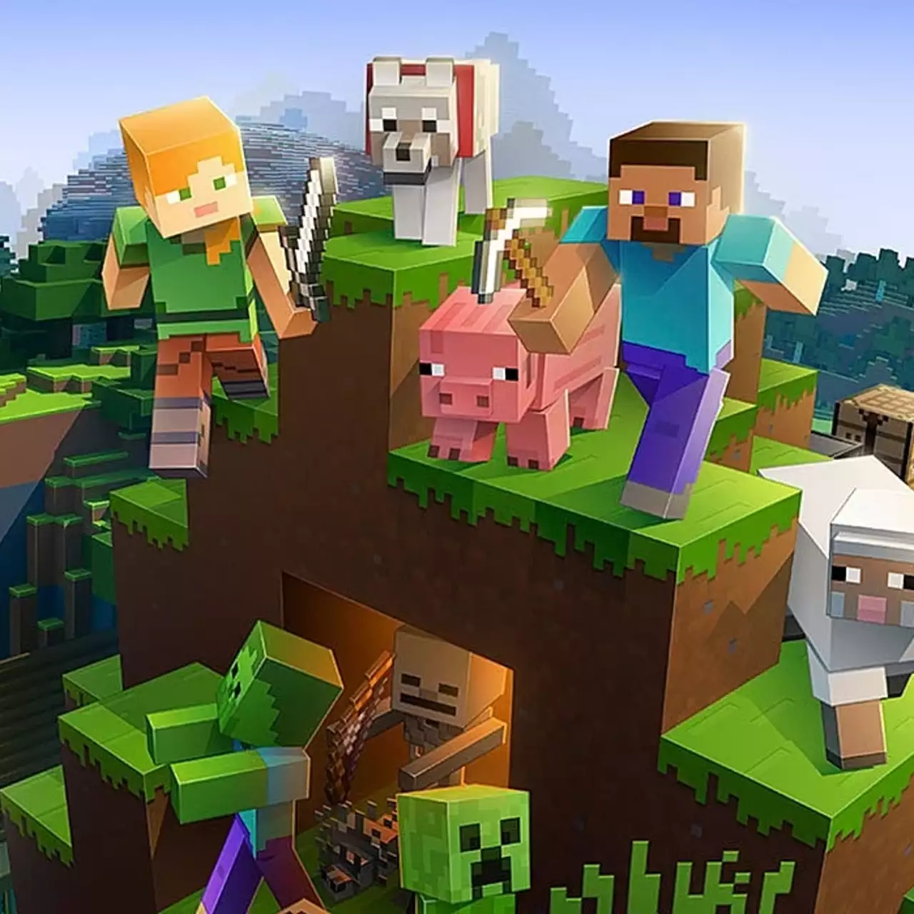 «Это шедевр» — фанат сделал потрясающий коллаж по мотивам Minecraft и умоляет не «зумить» его «Это шедевр» — фанат сделал потрясающий коллаж по мотивам Minecraft и умоляет не «зумить» его
