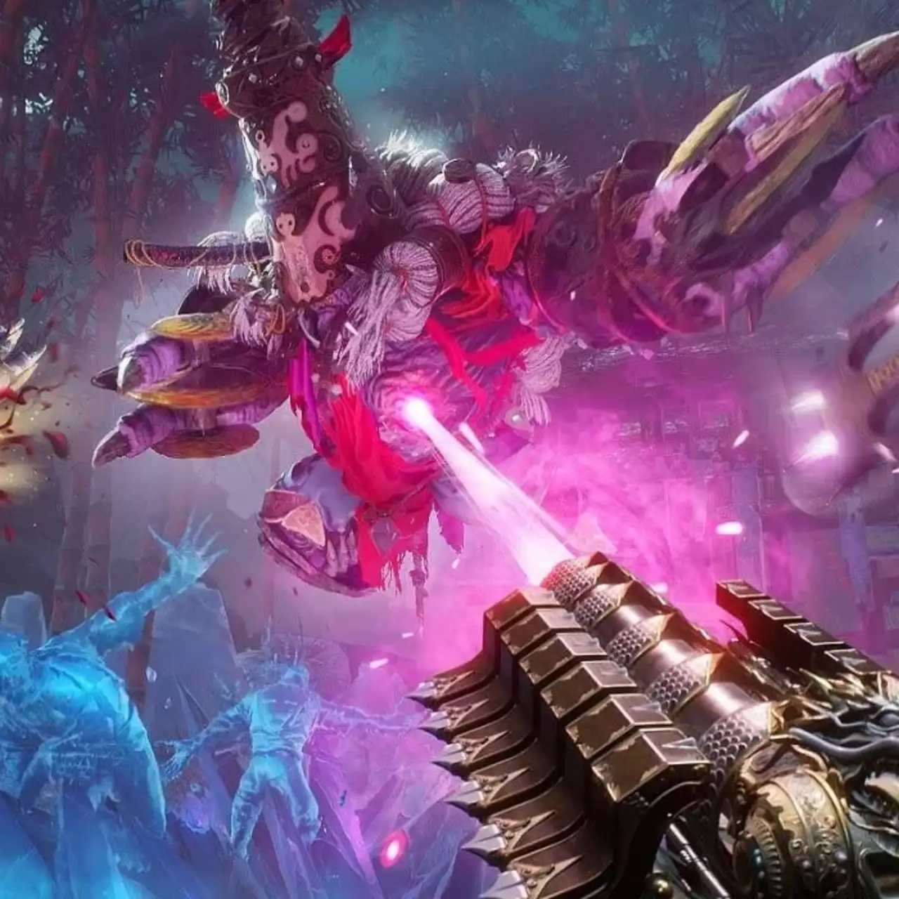 Пулемет с фейерверками и отсылка к «Игре престолов» — 17 минут геймплея Shadow Warrior 3 Пулемет с фейерверками и отсылка к «Игре престолов» — 17 минут геймплея Shadow Warrior 3