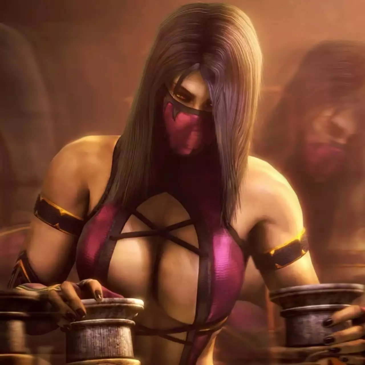 Милина из нового фильма Mortal Kombat показала себя без лифчика Милина из нового фильма Mortal Kombat показала себя без лифчика