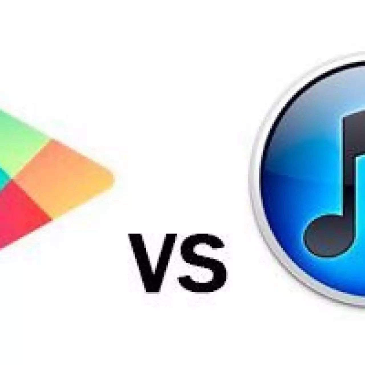 Google Play догнал App Store по числу приложений