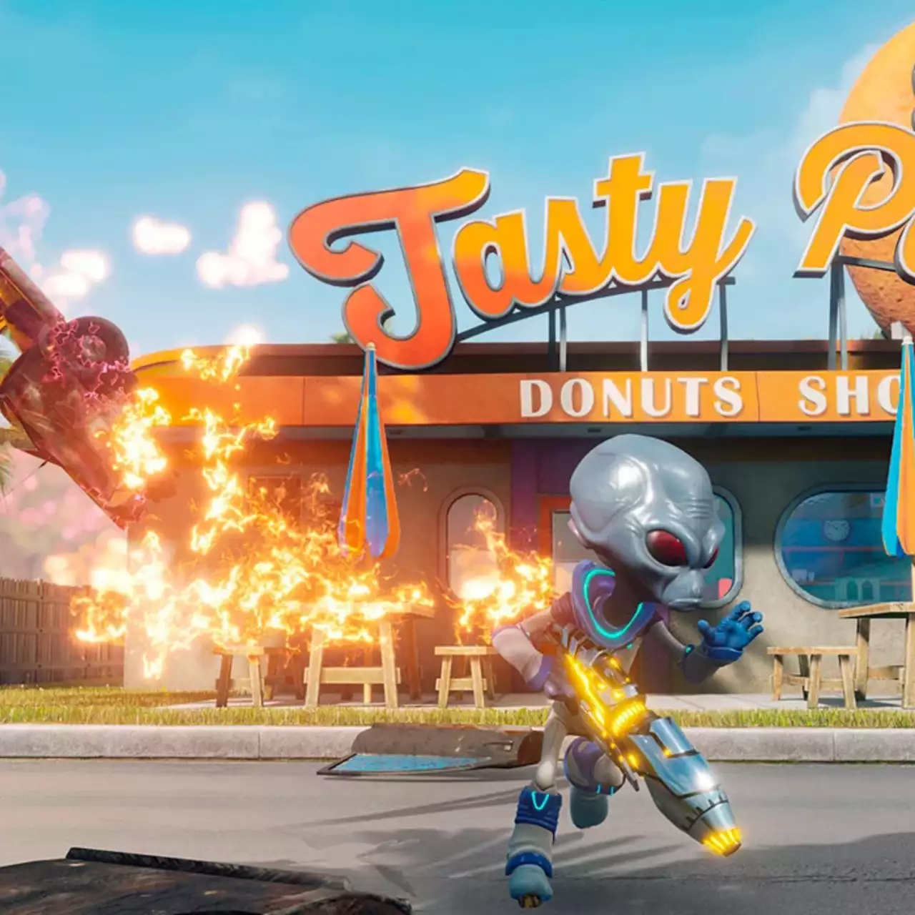 Обзор Destroy All Humans! Весело, быстро, дешево Обзор Destroy All Humans! Весело, быстро, дешево