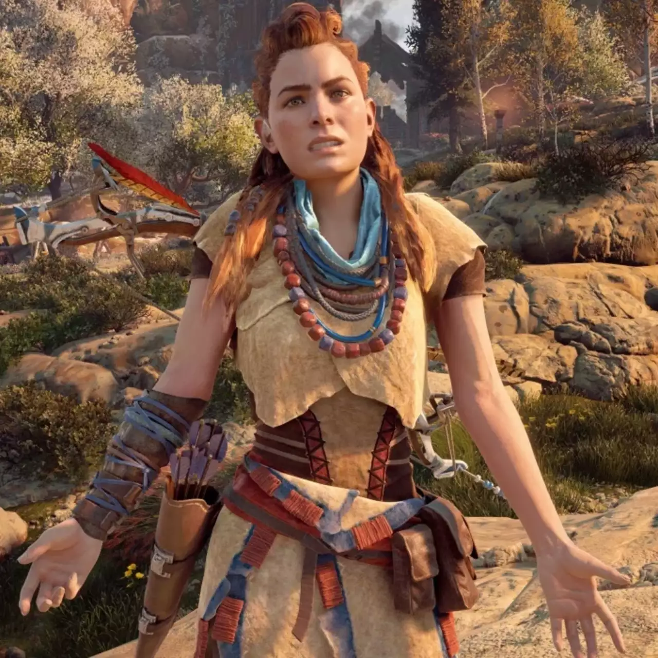 Игроки на PC в Horizon Zero Dawn столкнулись с «графикой картошкой» Игроки на PC в Horizon Zero Dawn столкнулись с «графикой картошкой»