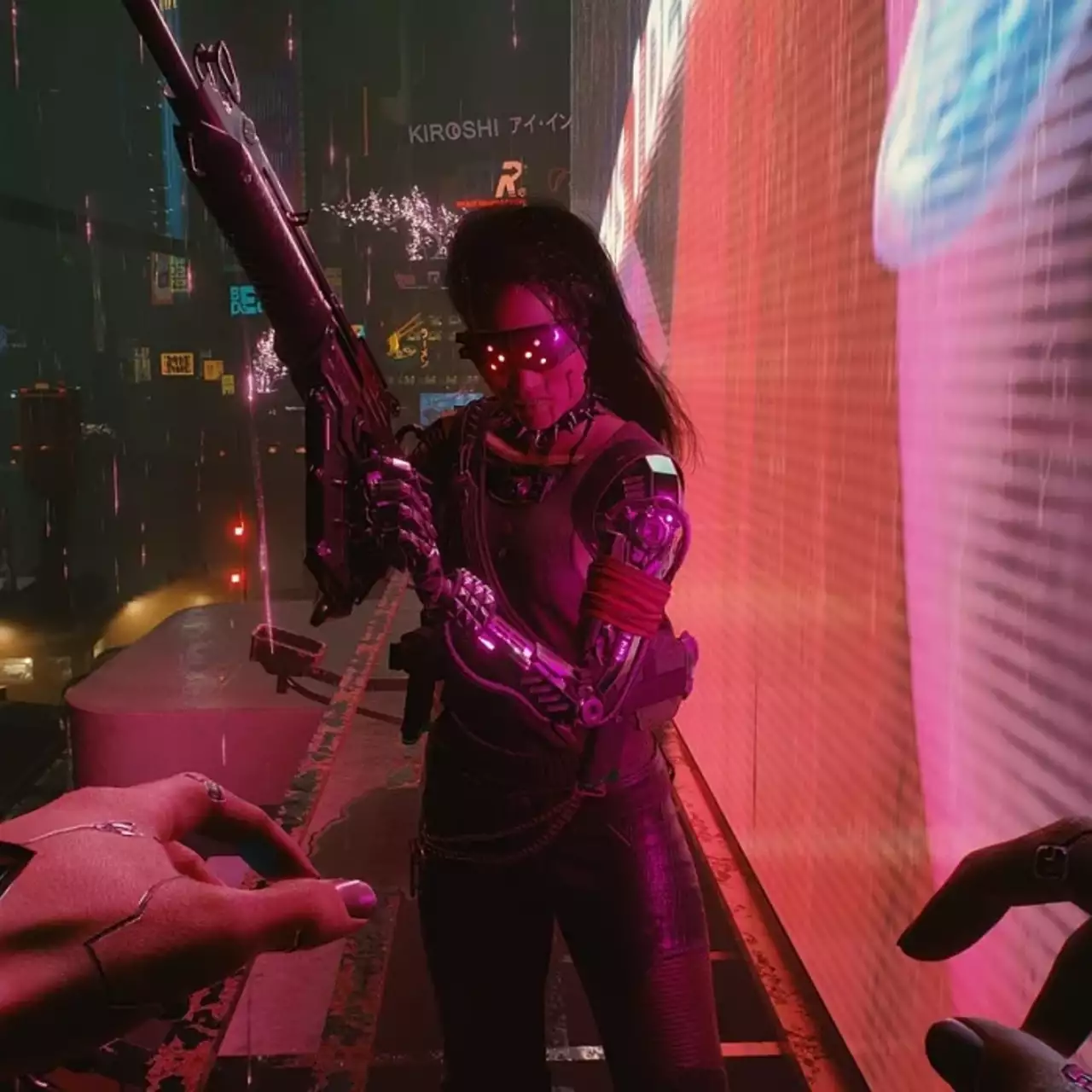 Новый скриншот Cyberpunk 2077 показал Ви с руками-лезвиями Новый скриншот Cyberpunk 2077 показал Ви с руками-лезвиями