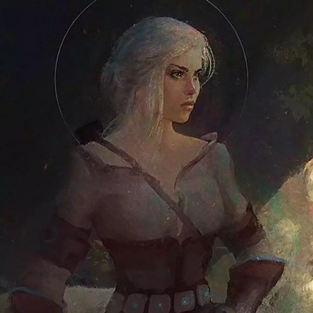 Авторы The Witcher показали фанатский арт Цири с волком Авторы The Witcher показали фанатский арт Цири с волком