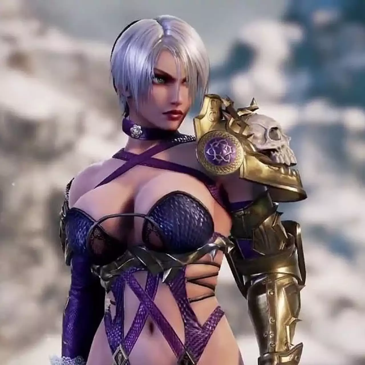 Ало-фиолетовый бой насмерть. Россиянки показали ядерный косплей на Soul Calibur Ало-фиолетовый бой насмерть. Россиянки показали ядерный косплей на Soul Calibur