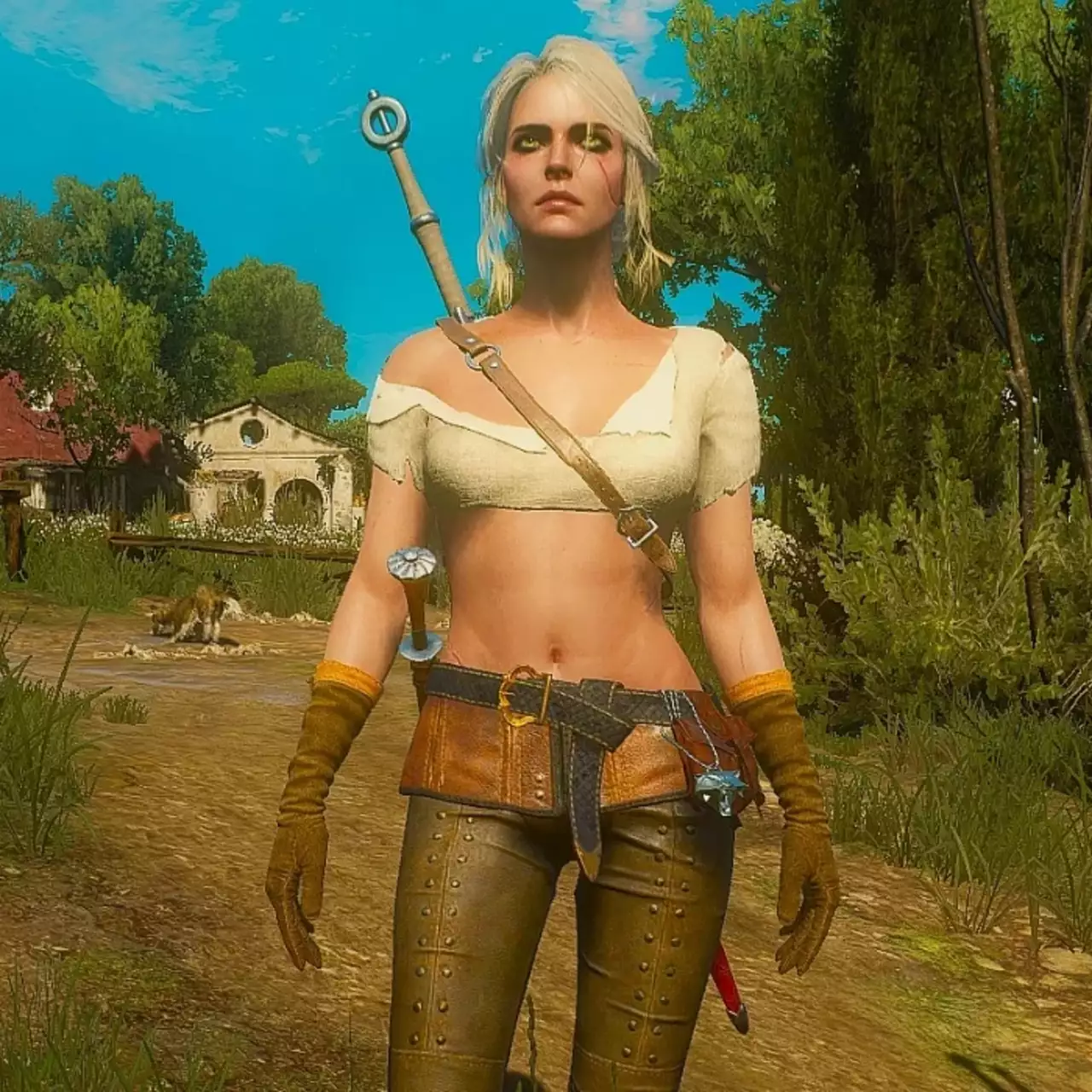 Цири из The Witcher 3 стала ещё сексуальнее благодаря новому моду — скриншоты