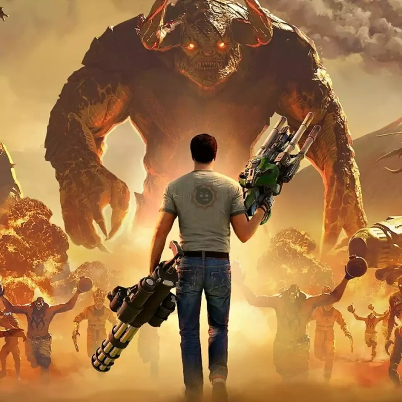 «Убьём пару пришельцев»: новый трейлер Serious Sam 4 посвятили сюжету и монстрам «Убьём пару пришельцев»: новый трейлер Serious Sam 4 посвятили сюжету и монстрам
