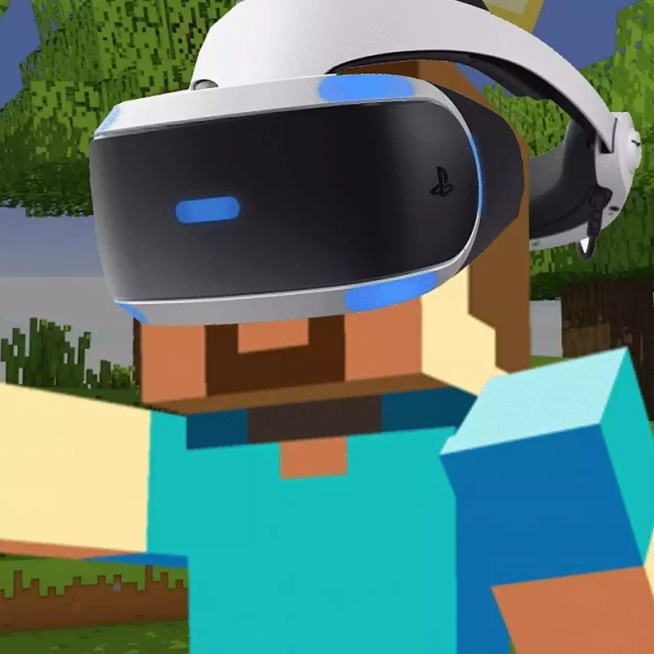 Minecraft теперь доступен с бесплатным обновлением на PlayStation VR Minecraft теперь доступен с бесплатным обновлением на PlayStation VR