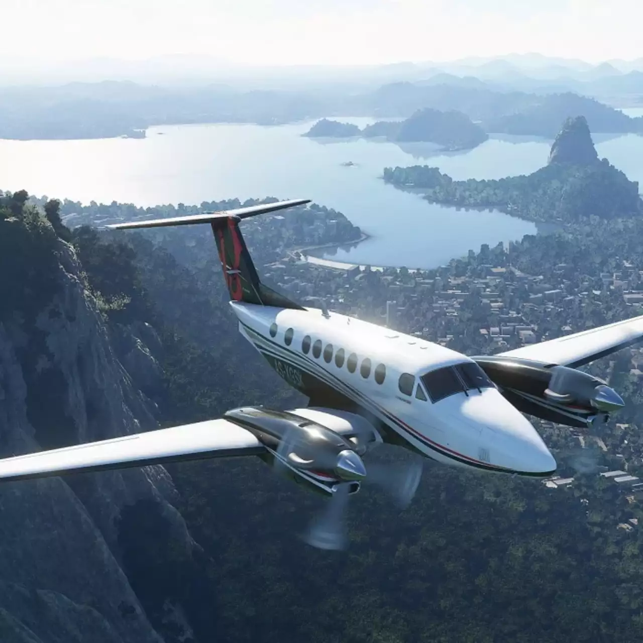 В Microsoft Flight Simulator нашли огромную дыру в земле. Внизу ждёт сюрприз
