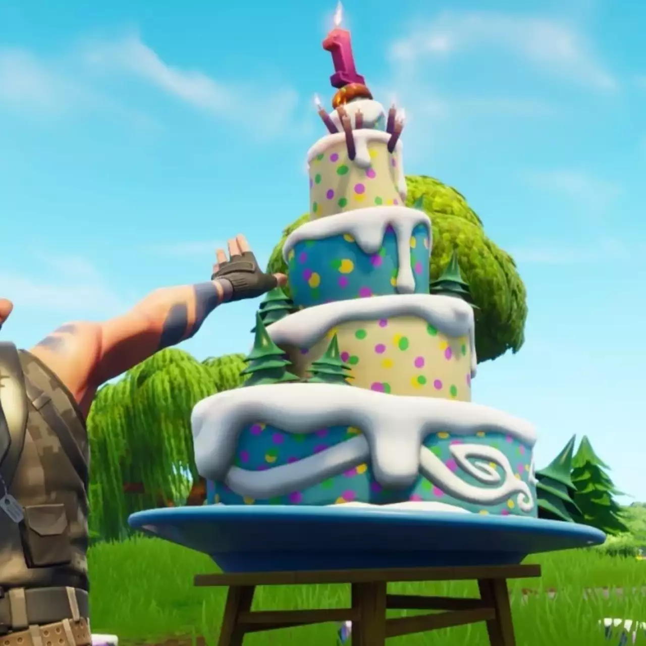 Где и как найти все праздничные торты в Fortnite Где и как найти все праздничные торты в Fortnite