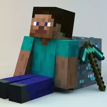 Довакин по имени Стив. Моддер объединил Minecraft и Skyrim в одно целое