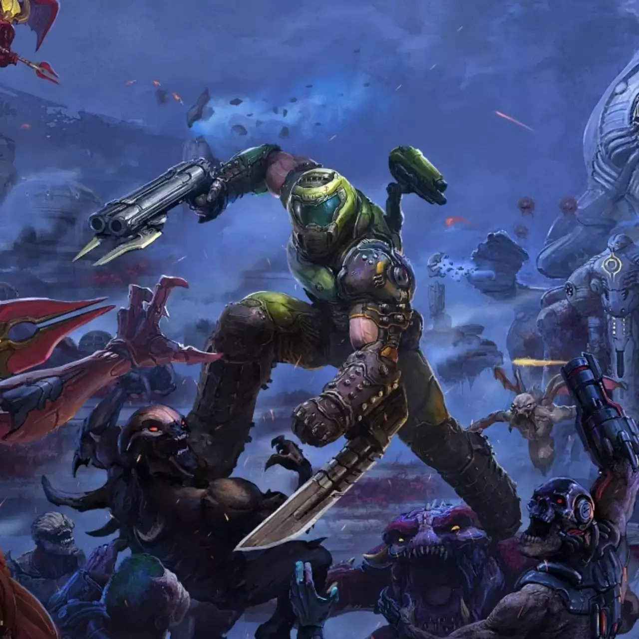Релизный трейлер первого DLC для Doom Eternal появился раньше времени Релизный трейлер первого DLC для Doom Eternal появился раньше времени