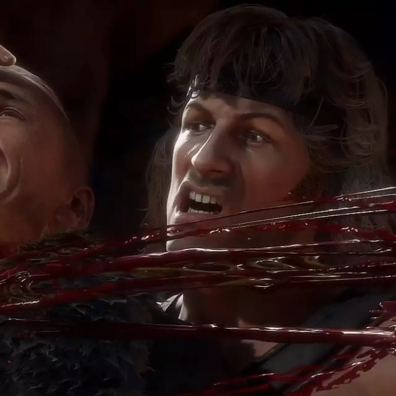 В новом трейлере Mortal Kombat 11 Рэмбо вырывает гортань — это его фаталити В новом трейлере Mortal Kombat 11 Рэмбо вырывает гортань — это его фаталити