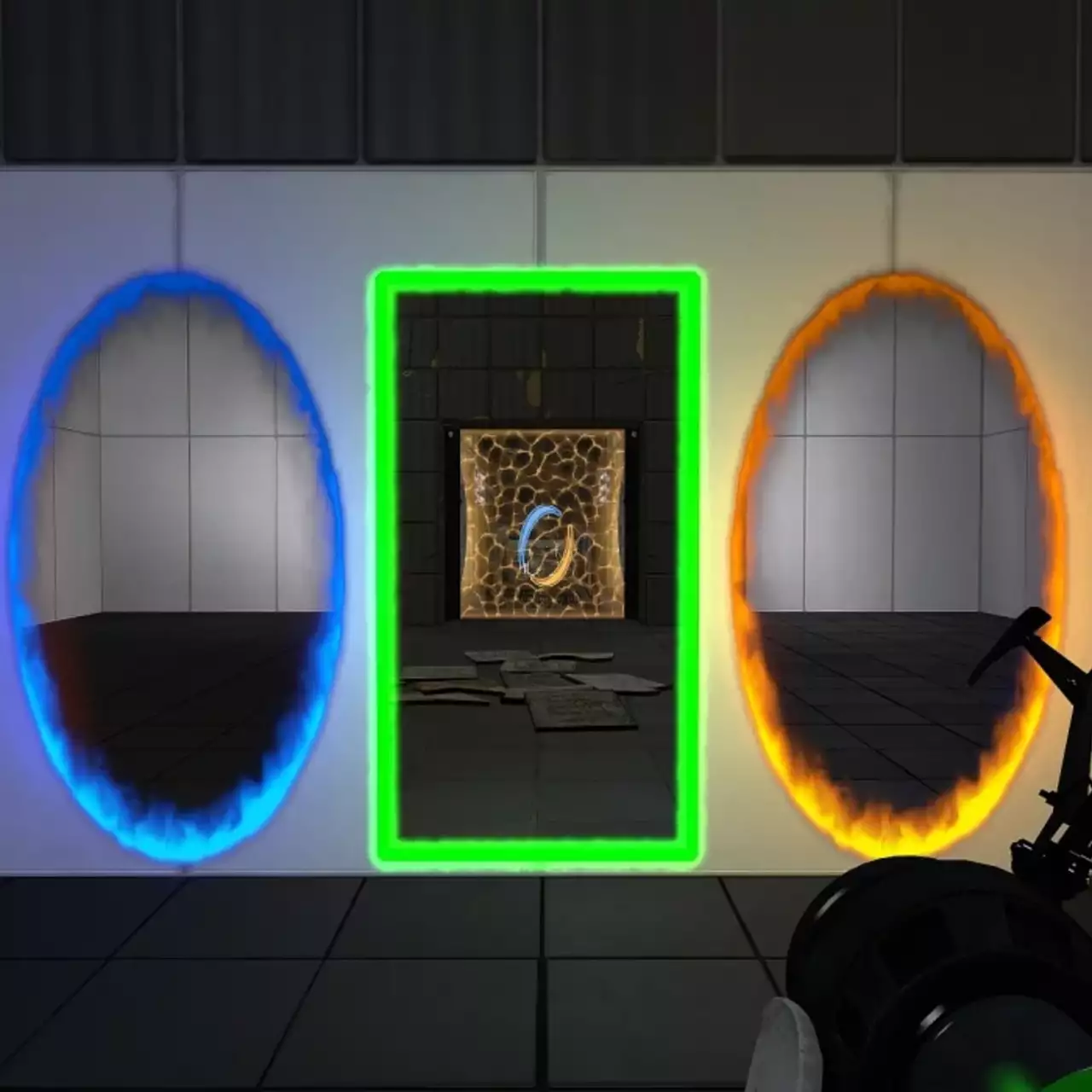 Фанат добавил в популярную головоломку Portal 2 путешествия во времени Фанат добавил в популярную головоломку Portal 2 путешествия во времени
