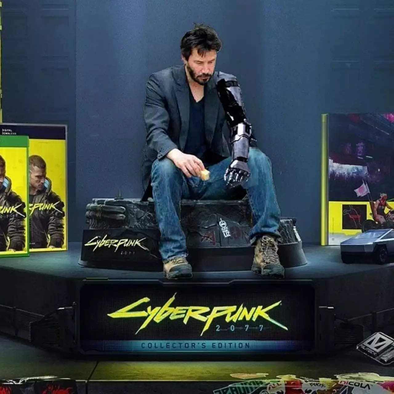 Как интернет отреагировал на перенос Cyberpunk 2077 (опять) Как интернет отреагировал на перенос Cyberpunk 2077 (опять)